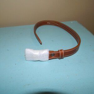 Mark & Graham Carson Leather Dog Collar Sz M (TT-17)